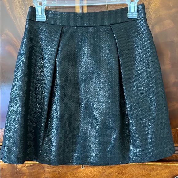 Metallic black vintage Trina Turk miniskirt - Picture 1 of 3